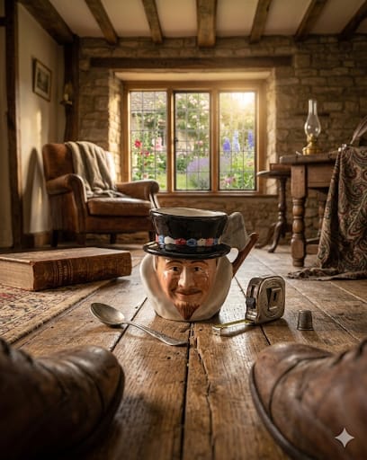 Ikonický keramický džbánek Beefeater z dílny Studio Original Ceramic Design England.