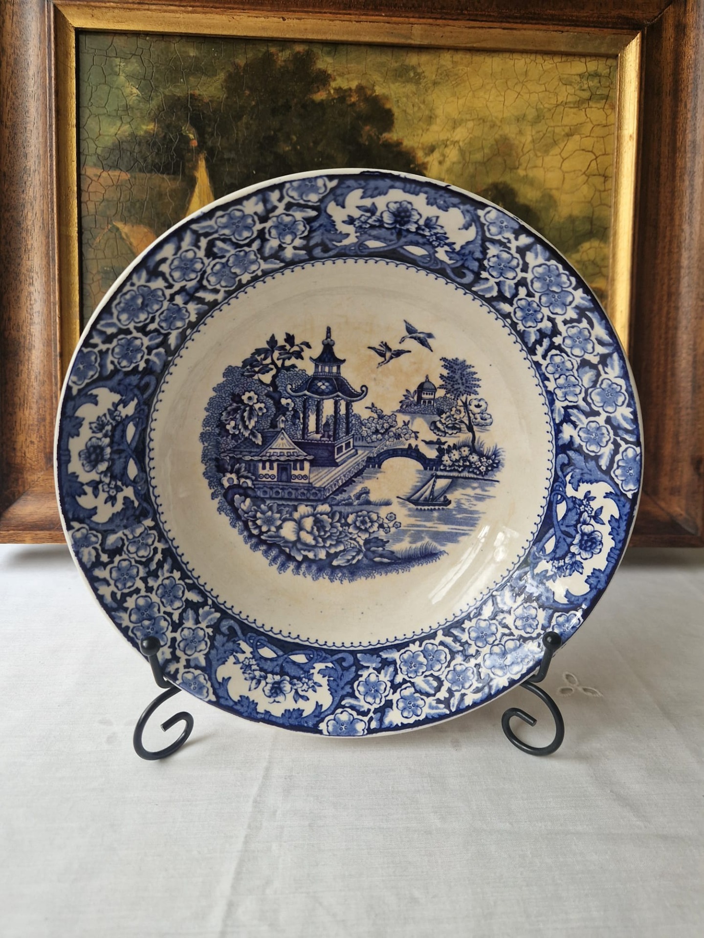 Starožitná hluboká mísa Swinnertons Olde Alton Ware 23 cm.